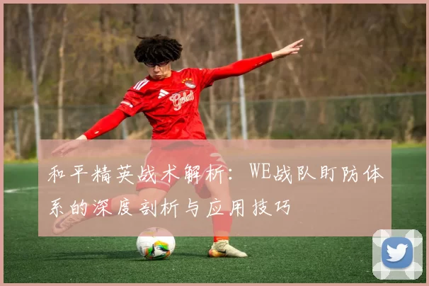 和平精英战术解析：WE战队盯防体系的深度剖析与应用技巧